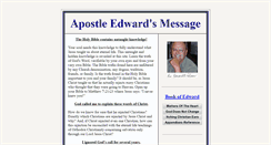Desktop Screenshot of edwardtheapostle.org